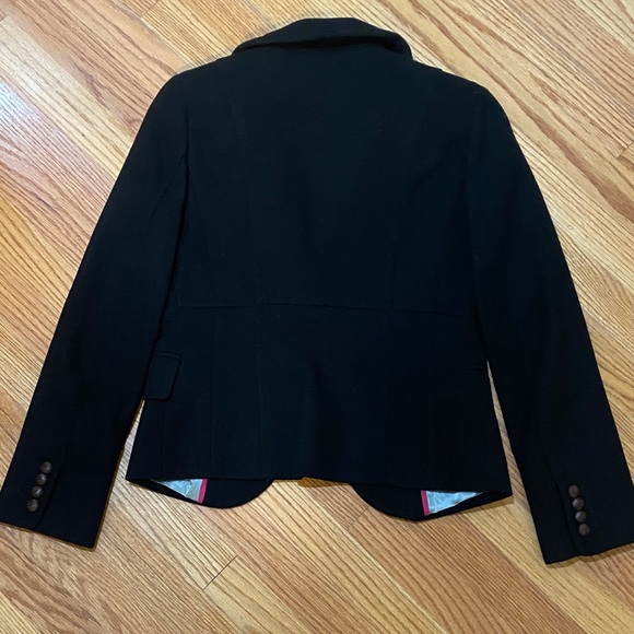J. Crew Bella Black Blazer with Button Detail - Picture 9 of 13